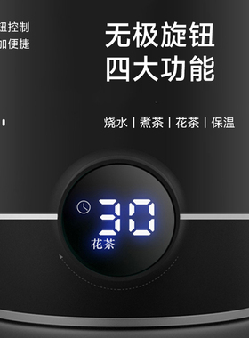 小水印养生壶家用煮茶壶办公室迷你煮茶器小型恒温烧水壶