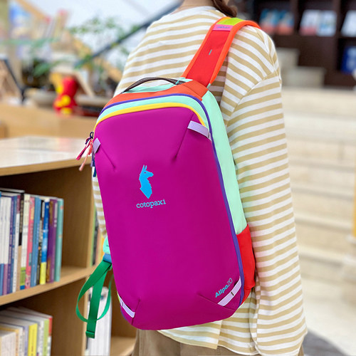 法国CEION & KEUST 多巴胺情侣大容量登山背包户外多功能双肩包潮 - 图3