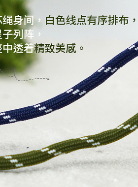 4.5-5mm多巴胺miu系跳点涤纶包芯绳学生DIY手绳编织绳手机包挂饰