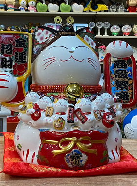 金运招财发财猫商铺前台吉祥摆件
