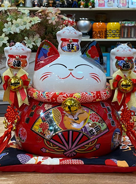 福缘猫千客万来招财猫开业礼品
