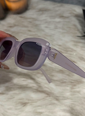 女潮爱马小框偏光防紫外线墨镜