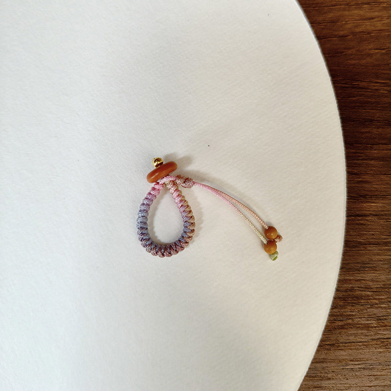 纯手工编织配件扣子 手链编绳扣手串配饰连接扣 滴溜跑环扣头配件,淘宝优惠券,粉丝福利购,淘宝优惠卷