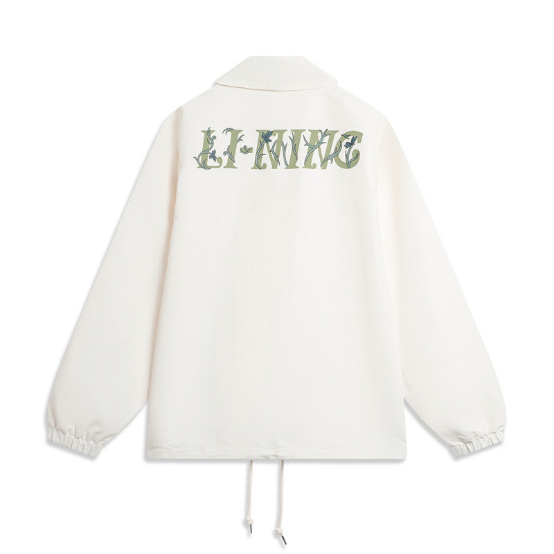 李宁中国文化系列男女同款休闲抽绳下摆宽松型外套AFDU365-1-B品,淘宝优惠券,粉丝福利购,淘宝优惠卷