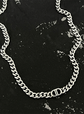 潮牌高级感男款项链百搭男生嘻哈