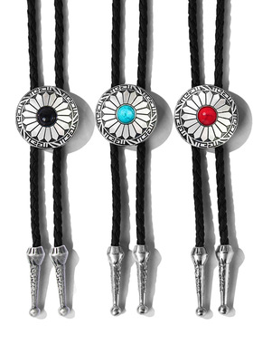 复古衬衫项链boloTie领带