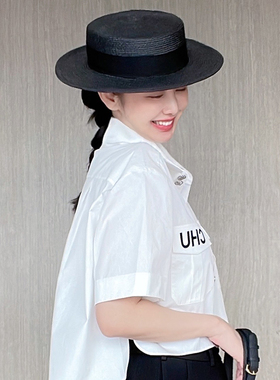 TRACYCHU平顶小礼帽