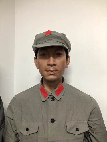 蜡像硅胶人像一比一真人雕塑博物馆纪念馆场馆名人故居场景定制 - 图1