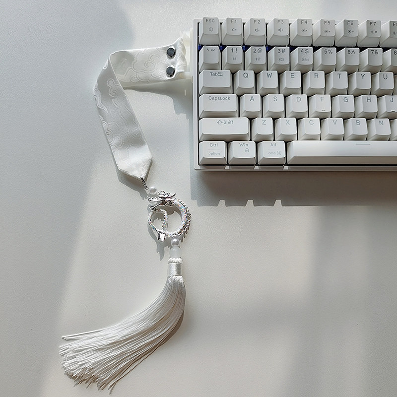 键盘飘带wooting键帽装饰客制化磁轴改装二次元中国风复古,淘宝优惠券,粉丝福利购,淘宝优惠卷