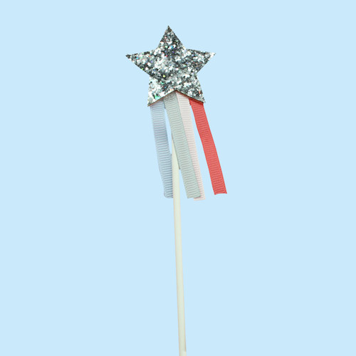 DIY五角星星插牌 儿童生日派对烘焙蛋糕装饰插签情景装扮用品饰片 - 图3