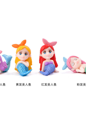 卡通发卡PVC公仔儿童过家家玩具