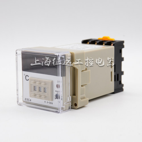 温控仪E5C4-R20K 数显调节仪温控表温度控制器仪表温控器K0~399℃ - 图2