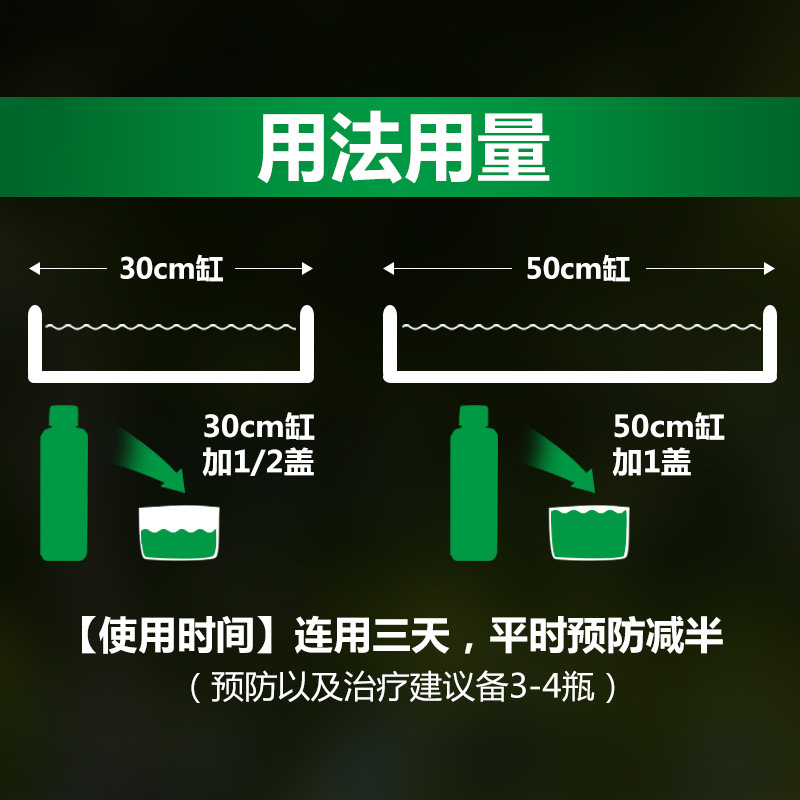 乌龟白眼病专用药巴西龟药眼睛肿了通用腐皮烂甲白便拉稀草龟红肿-图2