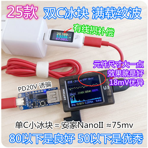 电源级67W氮化镓迷你充电器 适用65W笔记本掌机NS2 iPhone17 16 iPad Pro双机快充小米17 K90 iQOO13 S26U - 图2