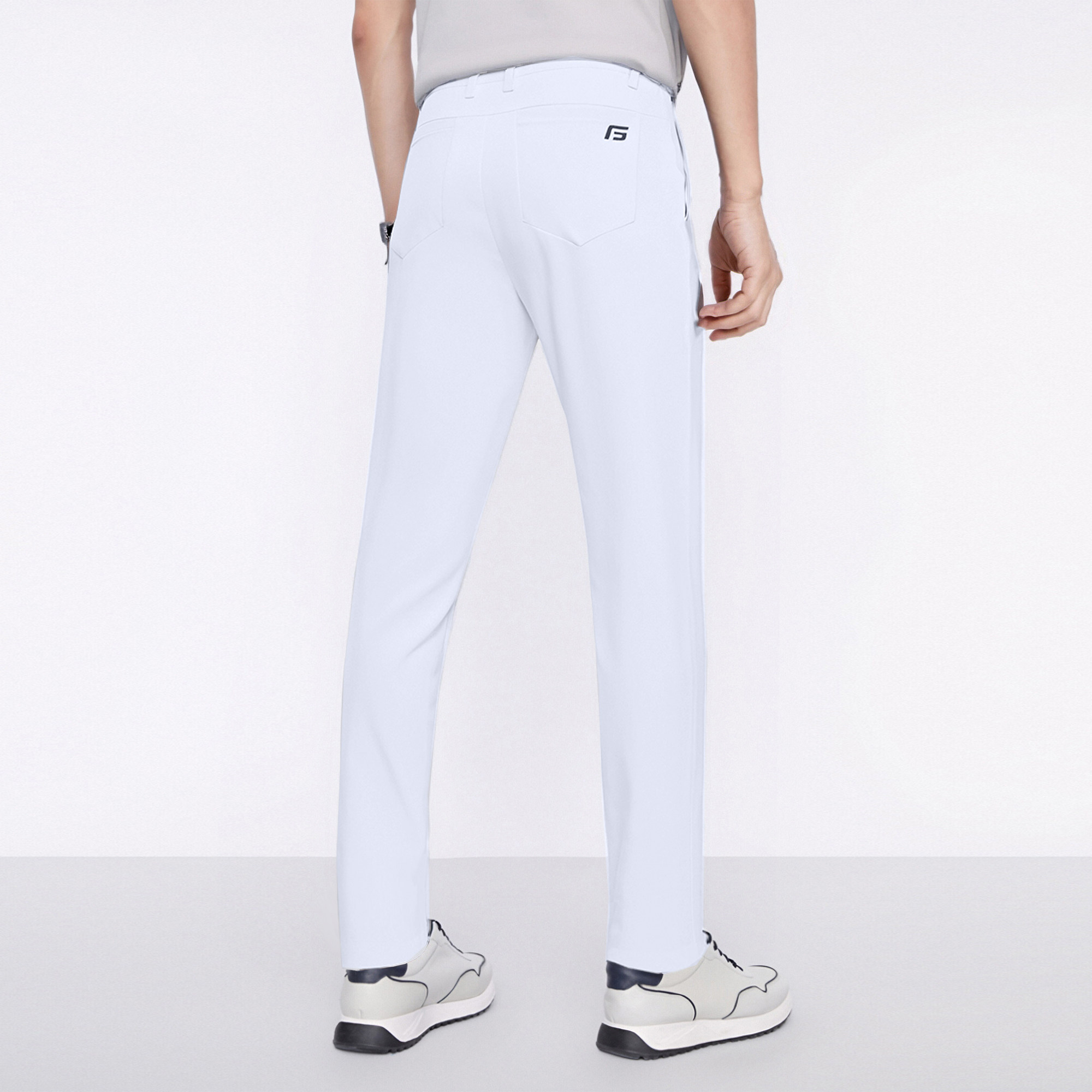 高尔夫男士长裤夏季春秋裤子男装球裤速干高弹力运动长裤白色不透,淘宝优惠券,粉丝福利购,淘宝优惠卷