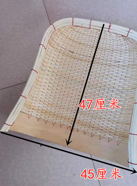 特大号款柳编簸箕农用家用商用