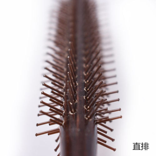 发葳鹅超细滚梳/最小号滚梳/鬃毛吹发根梳子短发纹理美发造型专用 - 图3