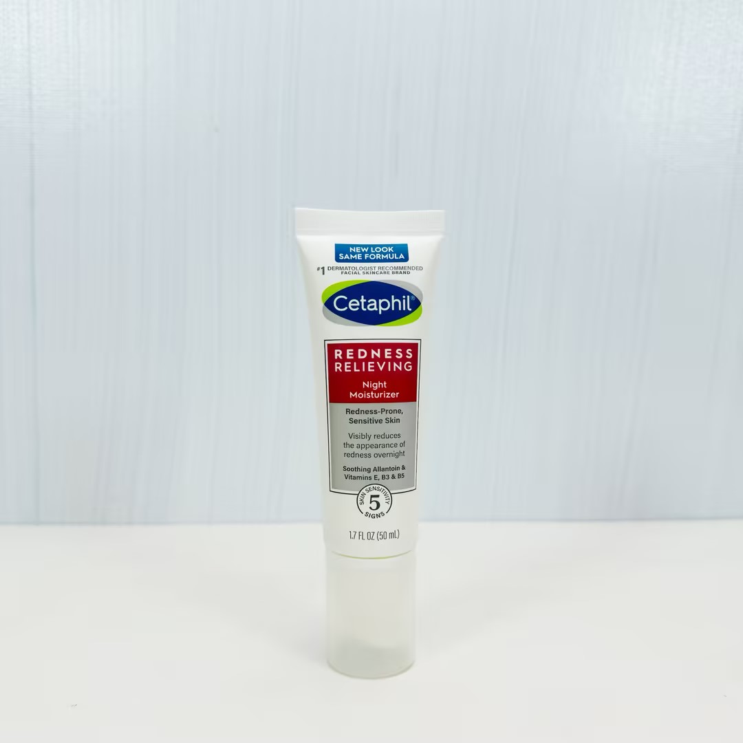 现货Cetaphil Redness丝塔芙抗红修护红血丝舒缓晚霜保湿精华50g-图1