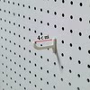 Round hole hole board accessories 3D printed hook bracket mini plastic small hook colorful non-shaking hook