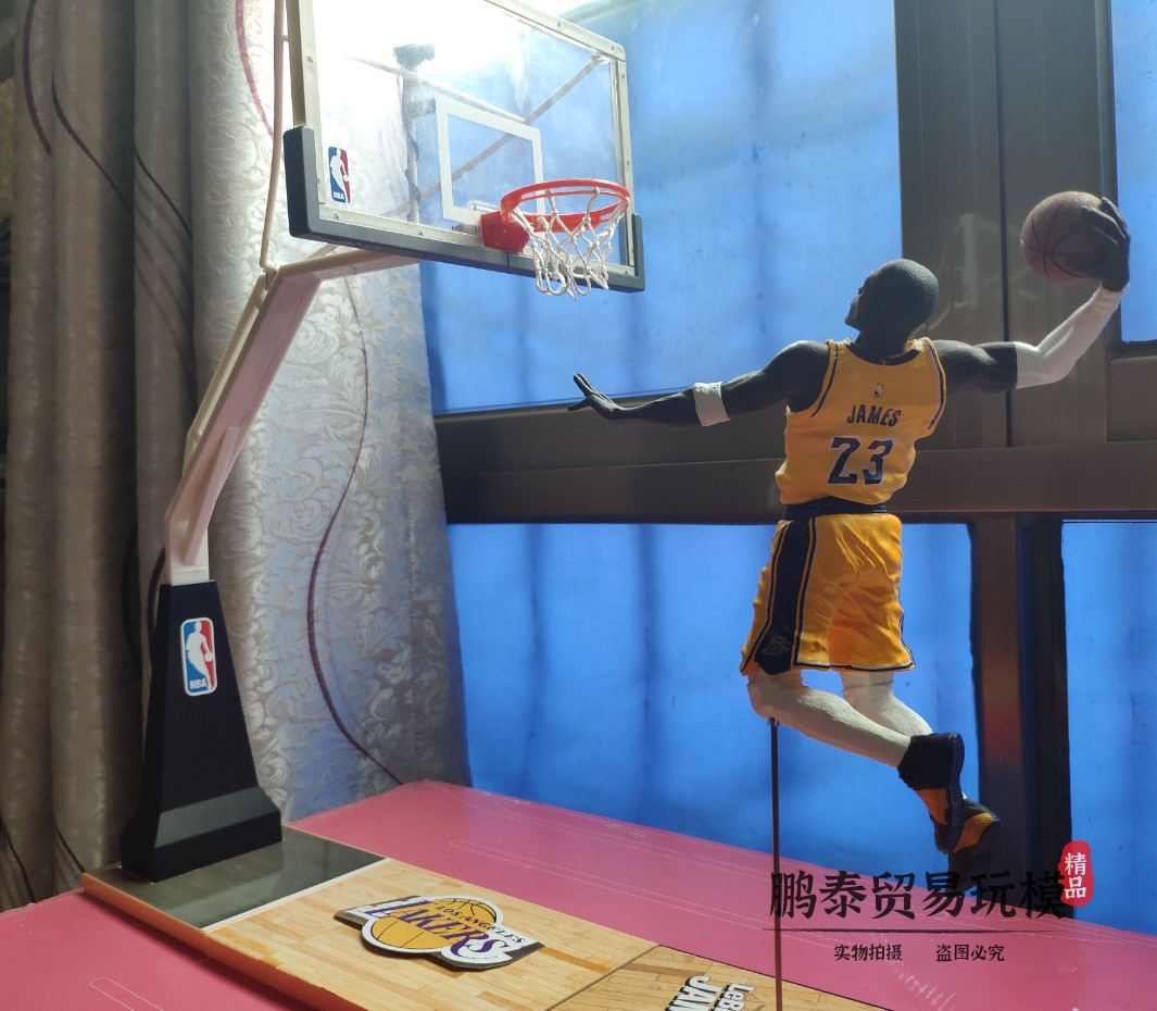 麦克法兰NBA 湖人科比2k19詹姆斯手办模型1/9兵人可动篮球星玩具 - 图2