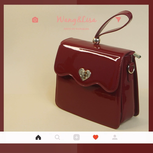 Милая брендовая рождественская сумка через плечо на день Святого Валентина, подарок на день рождения