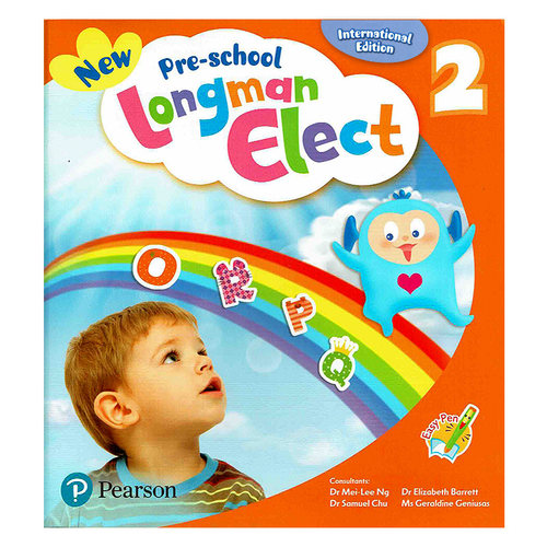 新版香港培生朗文幼儿英语教材 New Pre-school Longman Elect 2 学生用书+活动手册 幼儿小班英语启蒙入门 字母学习幼儿园主教材 - 图3