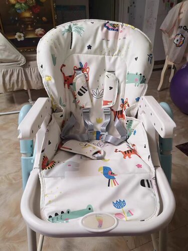 Bei'E贝易餐椅坐垫DODOBABY宝宝椅座垫套棉垫凉席安全带配件适合 - 图2