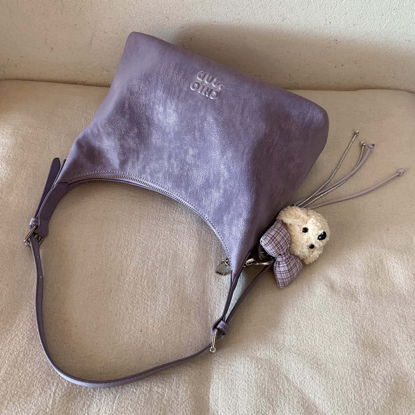 南风Chio2nd 盈春紫气托特包包女2026新款慵懒hobo单肩腋下斜挎包,淘宝优惠券,粉丝福利购,淘宝优惠卷