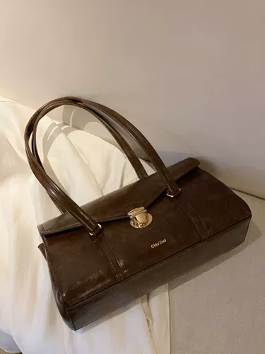 Вместительная и большая сумка на одно плечо, 2023, изысканный стиль