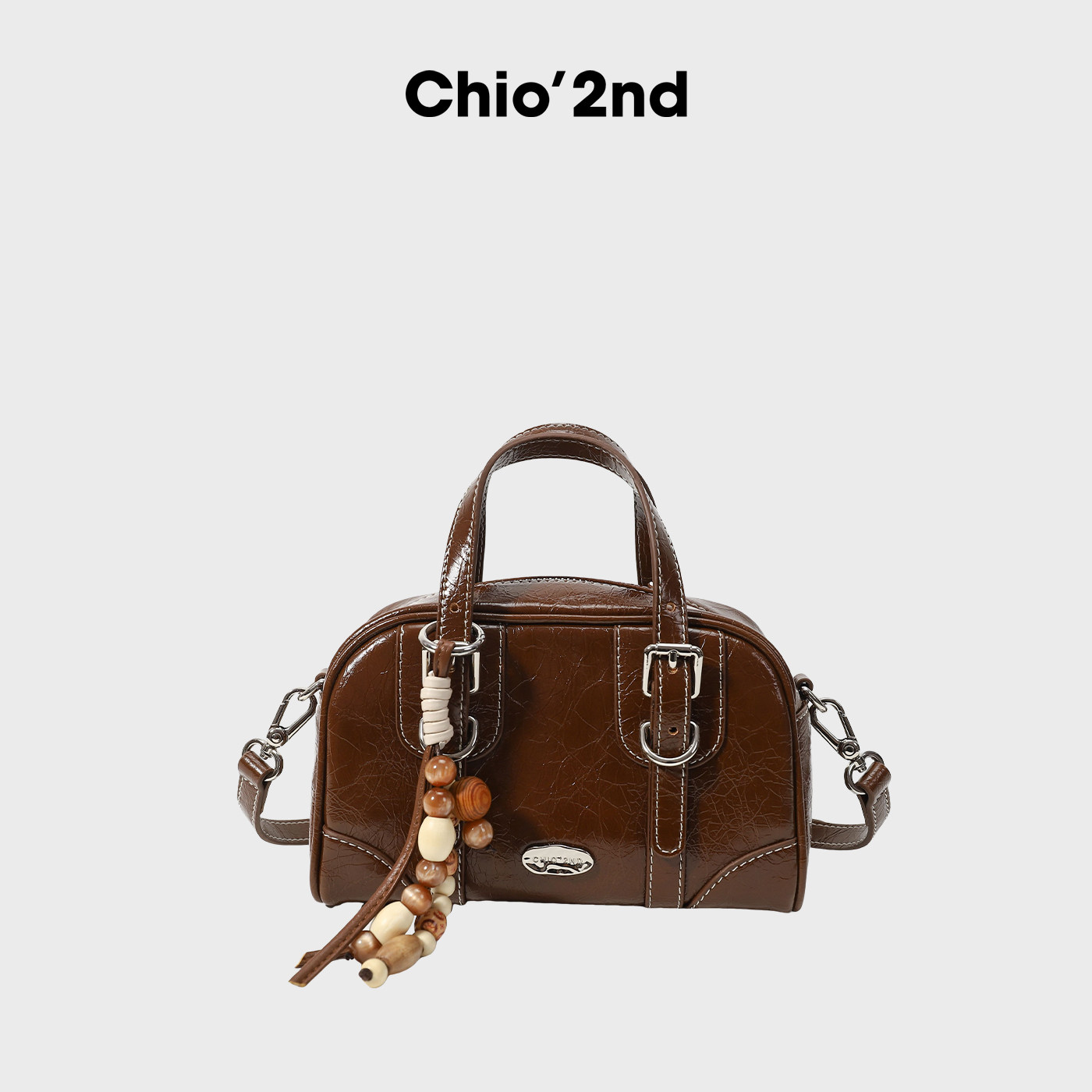 南风Chio2nd  迷雾沼泽托特包2026新款女士手提包复古质感斜挎包