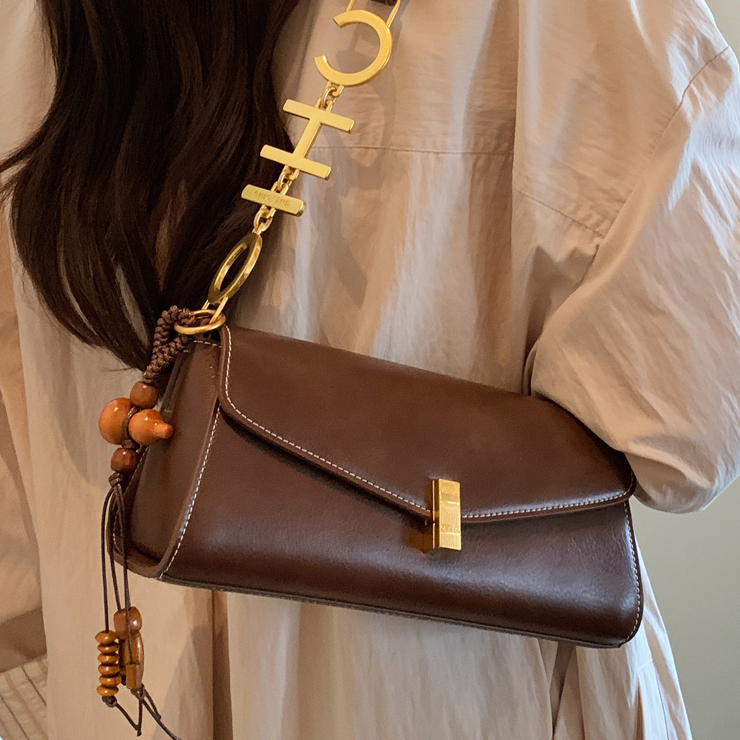 南风Chio2nd 柏林美梦腋下包包女秋冬高级质感上班通勤单肩斜挎包