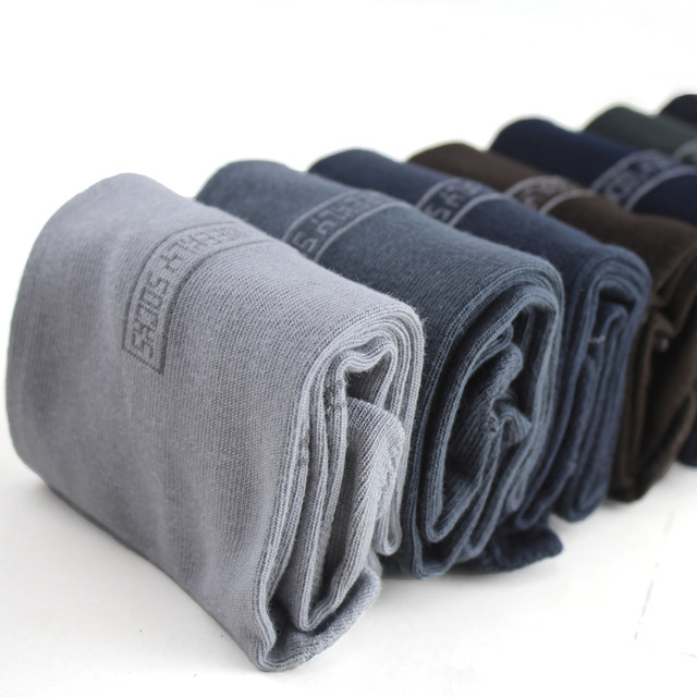 Five-finger antibacterial moisture-absorbing and sweating weekly socks in autumn and winter