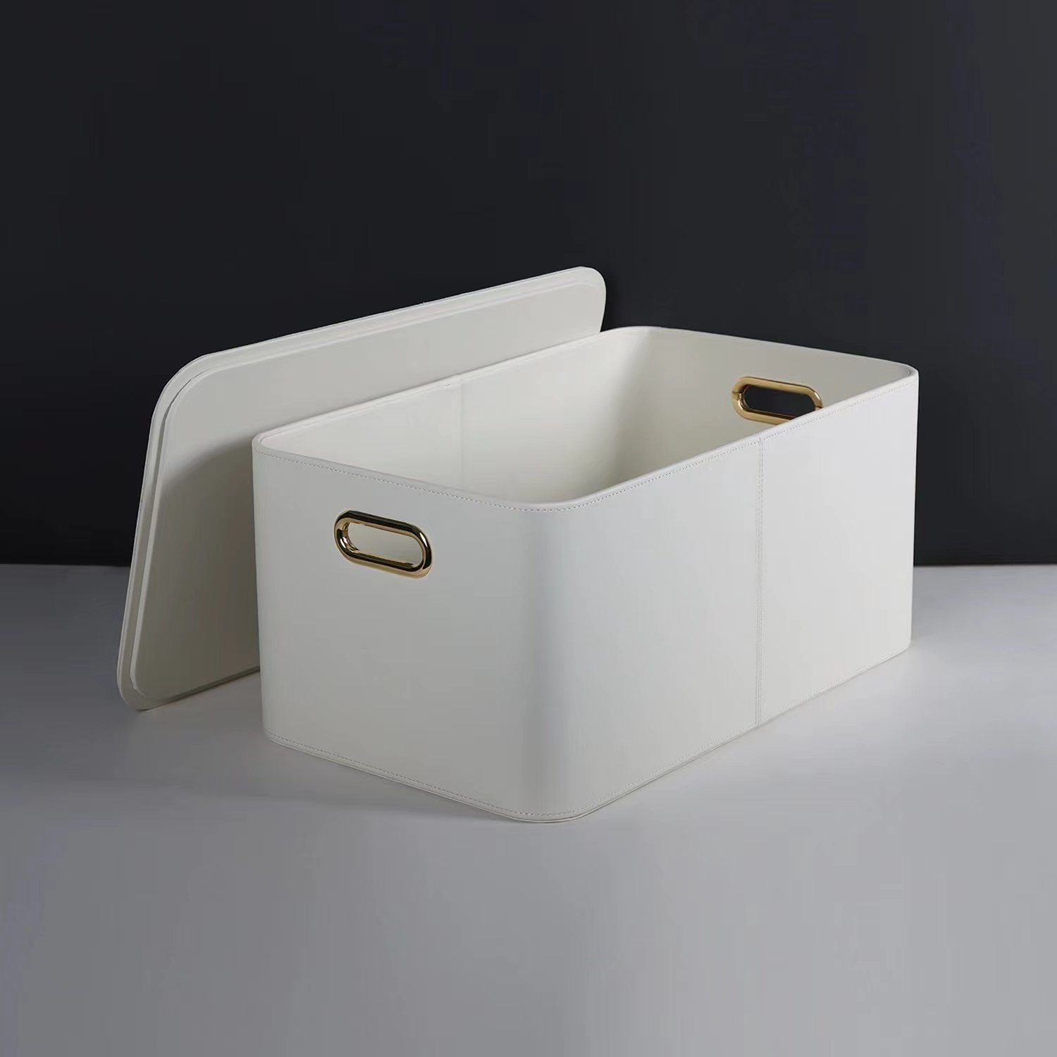 欧式卧室衣柜衣橱衣服收纳筐家用皮质玩具零食杂物超大号储物筐,淘宝优惠券,粉丝福利购,淘宝优惠卷