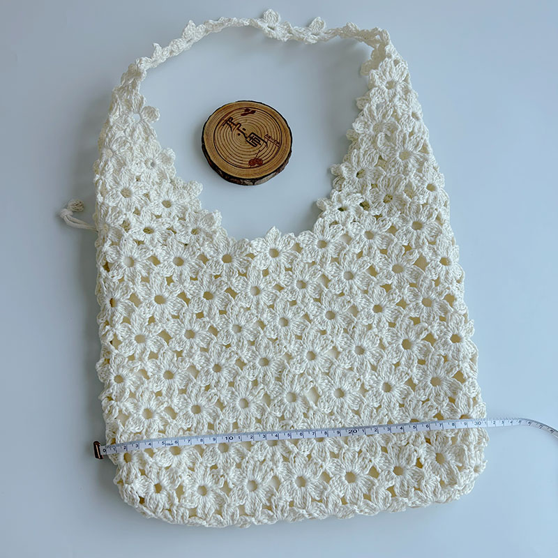 不是成品!六小闹一线连繁花包材料包,需要自己自己钩织 - 图1