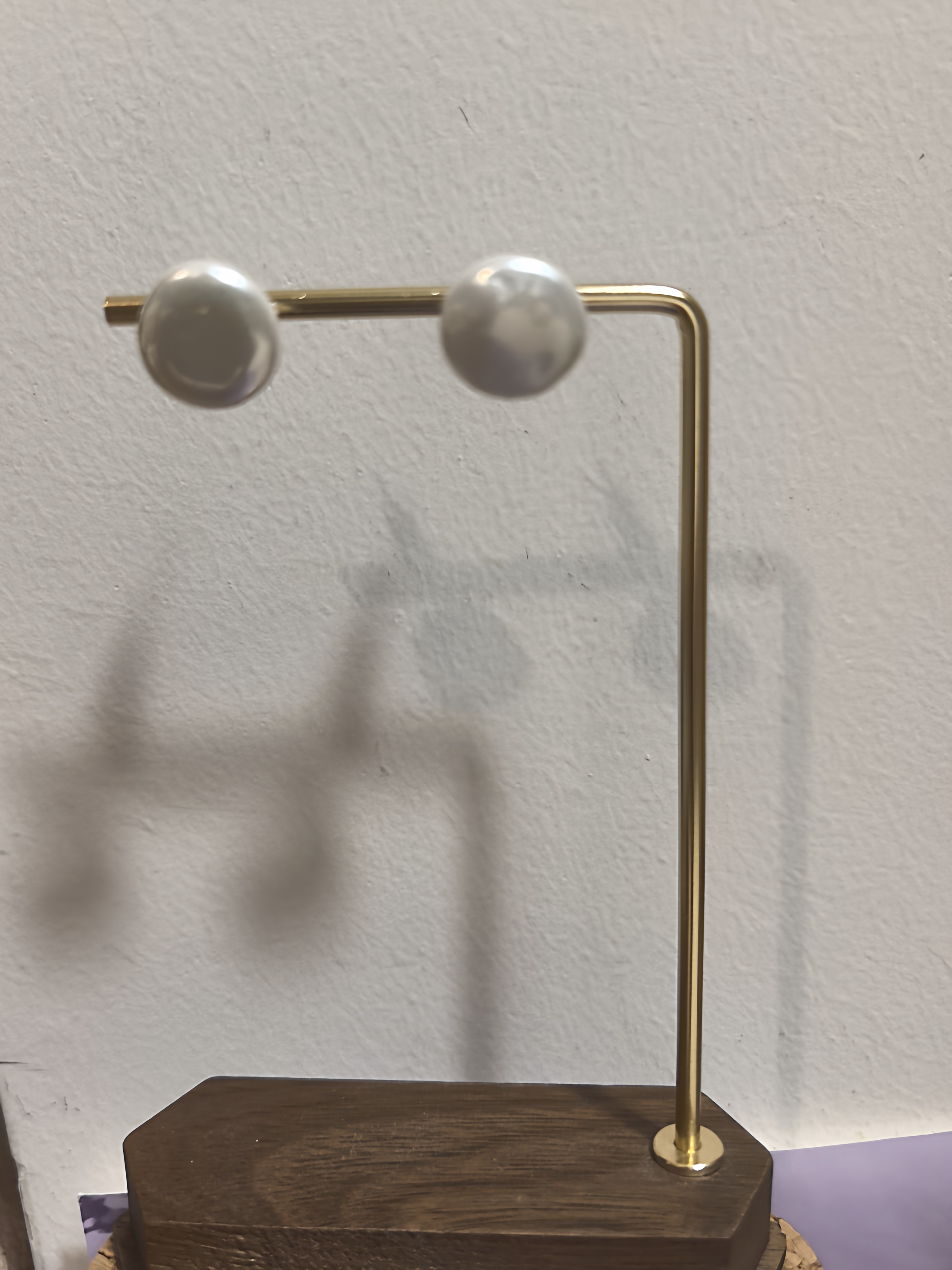 复古即时尚原创设计天然淡水纽扣珍珠耳饰法式优雅极简轻奢,淘宝优惠券,粉丝福利购,淘宝优惠卷