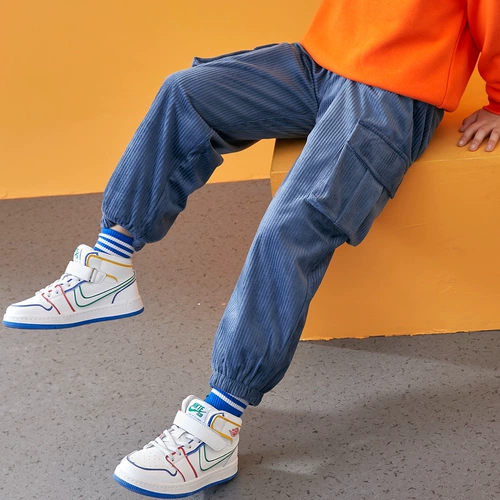 Флисовая летняя одежда, вельветовые штаны для отдыха, детский утепленный пуховик, коллекция 2021