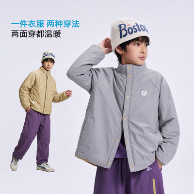 ebaer儿童羊毛棉服2026冬新款