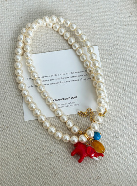 串珠时尚百搭高级感轻奢新年款