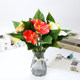 Artificial flower ornaments, potted plants, living room floral arrangements, artificial flowers