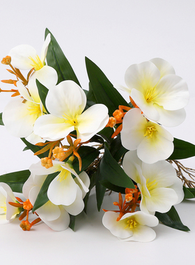 仿真假花绿植装饰叶子海棠花