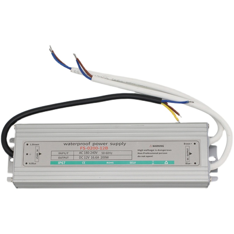 超薄LED防水电源变压器220转12V24V20W30W60W80W100W200W350W400W - 图3