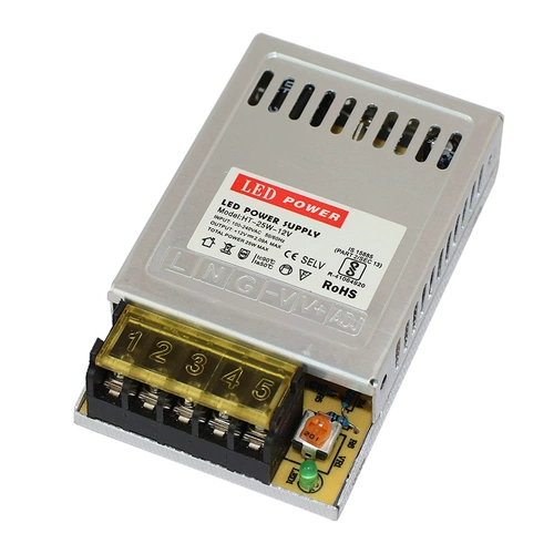 Переключатель, ультратонкий блок питания, светодиодный трансформатор, 220v, 12v, 24v, 5v, 25W