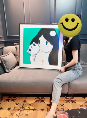 天野健卧室版画维纳斯限量装饰画