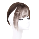 Челка изготовленная из настоящих волос, ультратонкий парик, шиньон-макушка, 3D, популярно в интернете, французский стиль