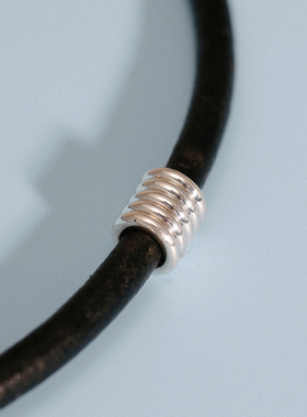 sidasrealmade装饰扣皮项圈