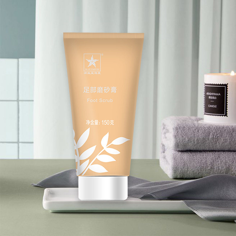 浙江盐业生产足部磨砂膏150g按摩膏 polyplay足部磨砂膏