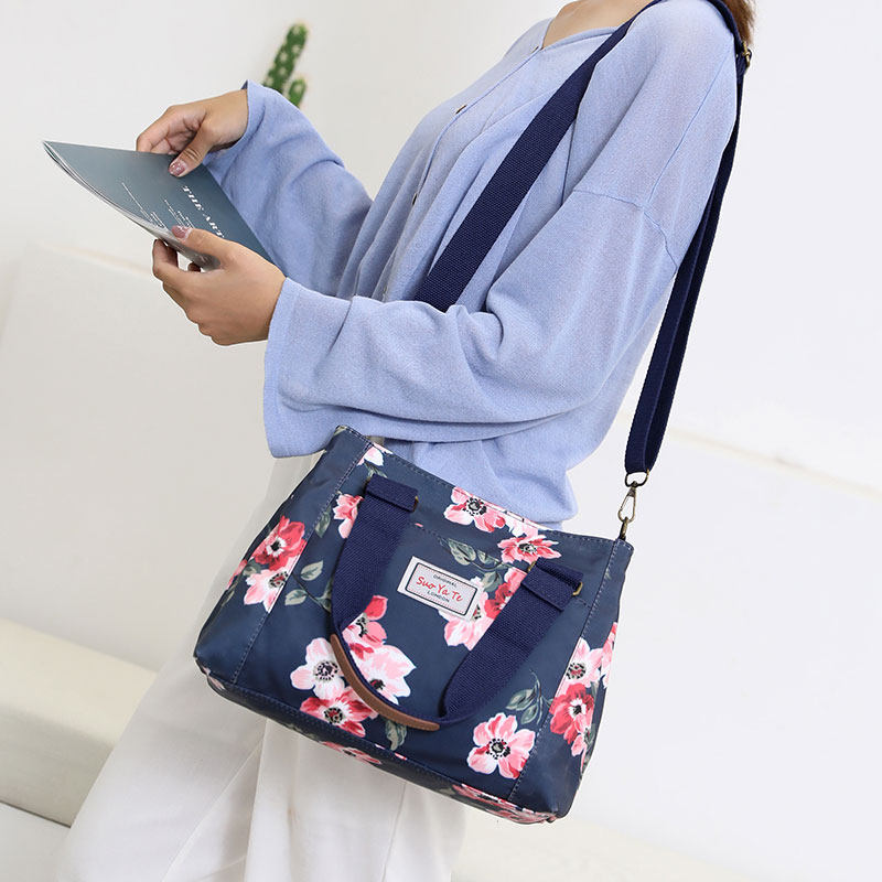 防水印花尼龙帆布大容量休闲手提包 艾果果箱包女士包袋