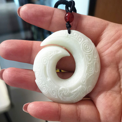 （老坑料真活玉）西安兵马俑蓝田玉活玉时来运转玉石挂件正品证46 - 图1