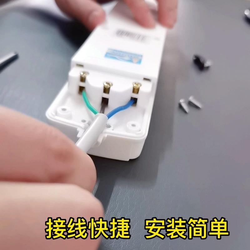 子弹头无线插座不带线家用多功能孔电插排插线板工程摔不烂拖线板 - 图0