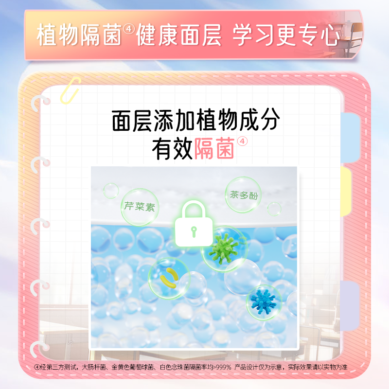 洁婷1013+日抛裤日用可拆卸替换芯量大防漏安心裤正品官方旗舰店